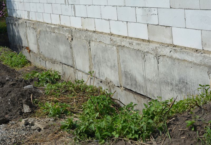 Repaired Foundation with Stabilization